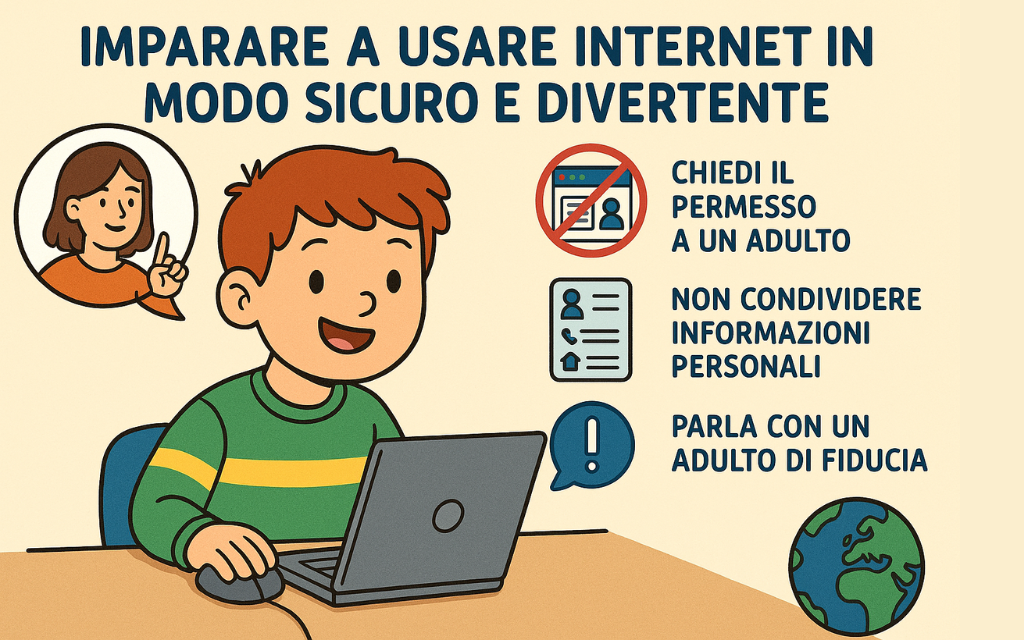 Imparare a usare Internet in modo sicuro e divertente
